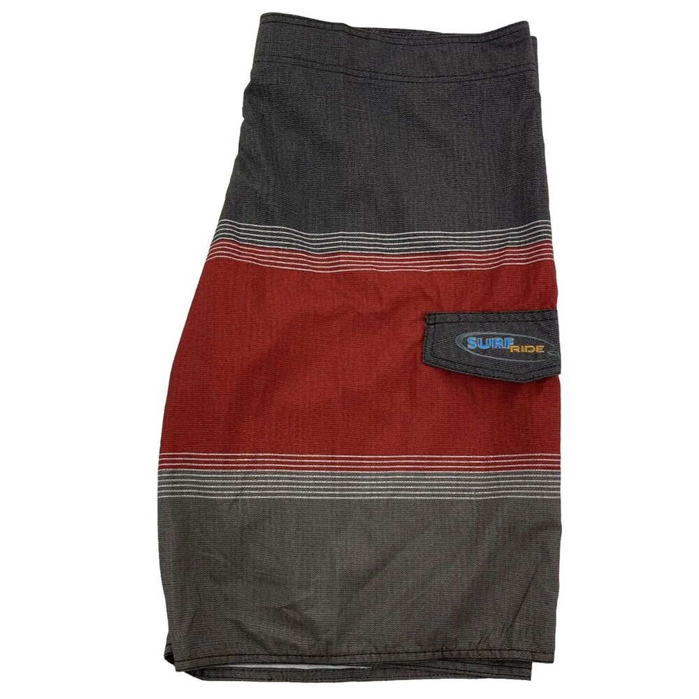 NWT Surf Ride Board Shorts Swim Trunks Men's 40 Multicolor
